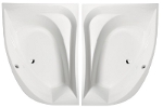 Badewanne Tamara 160x120x49