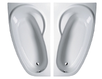 Badewanne Nadine 150/158/170/180x100x43