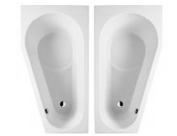 Badewanne Den Haag 150/160x80x48 L/R