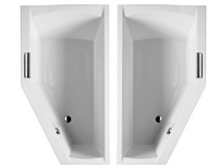Badewanne Genua 160/170x90x52 L/R