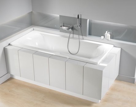 Rechteck Badewanne Lissabon 150 x 70 x 45 cm Acryl 70 x ...